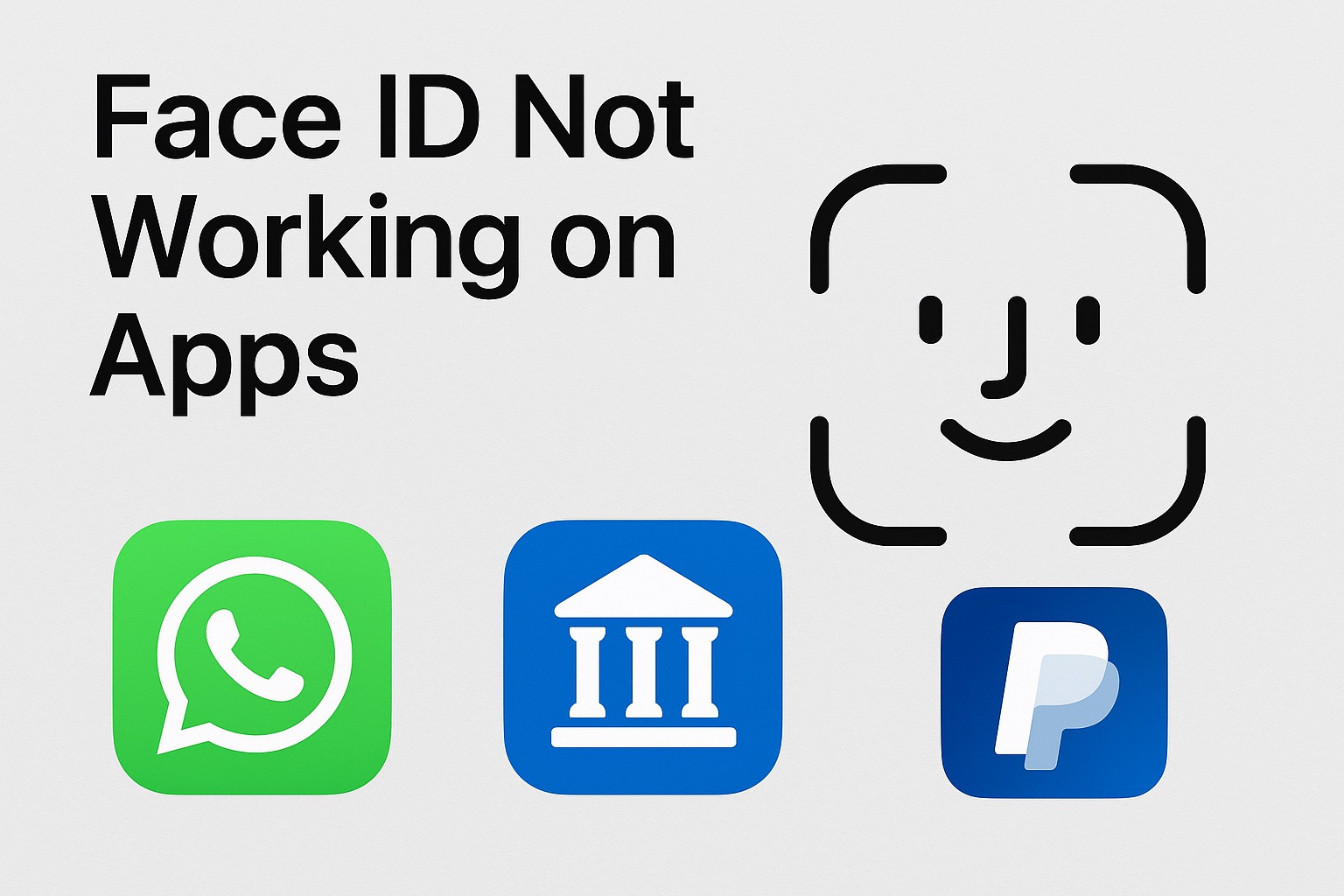Face ID Not Working on Apps Like WhatsApp, Banking, or PayPal? Hereโs the Fix
