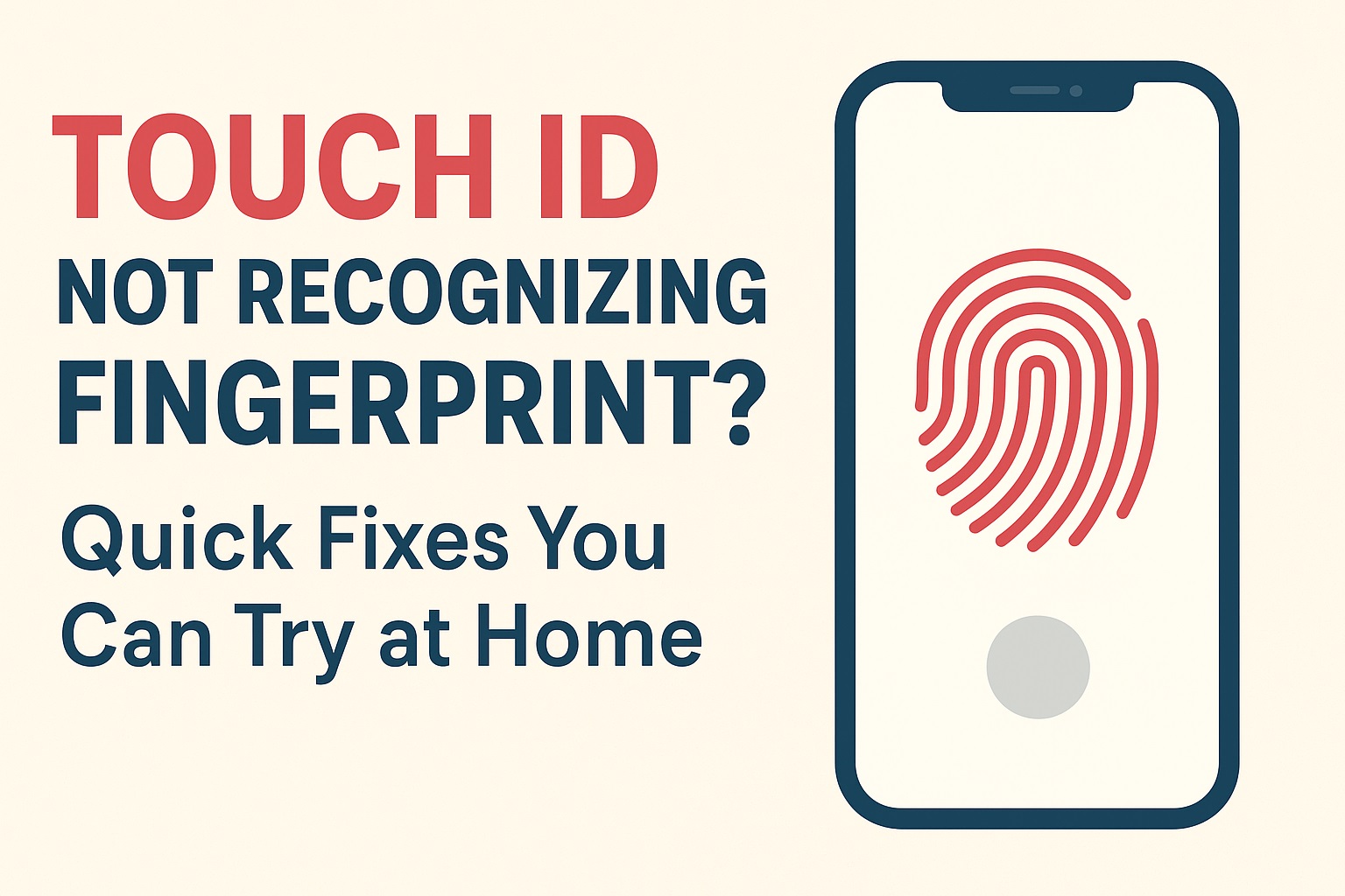Touch ID Not Recognizing Fingerprint? 15+ Quick Fixes You Can Try at Home (Even Your Grandma Can Do!)